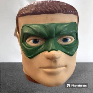 1995 Robin  Plastic Figural Kids Mug Cup by Applause 3¼inch Boy Wonder  Vtg